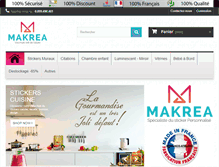 Tablet Screenshot of makrea.com